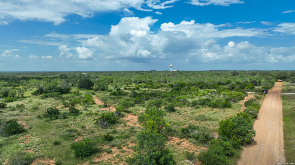 Aerial view of the road along Jourdanton 22