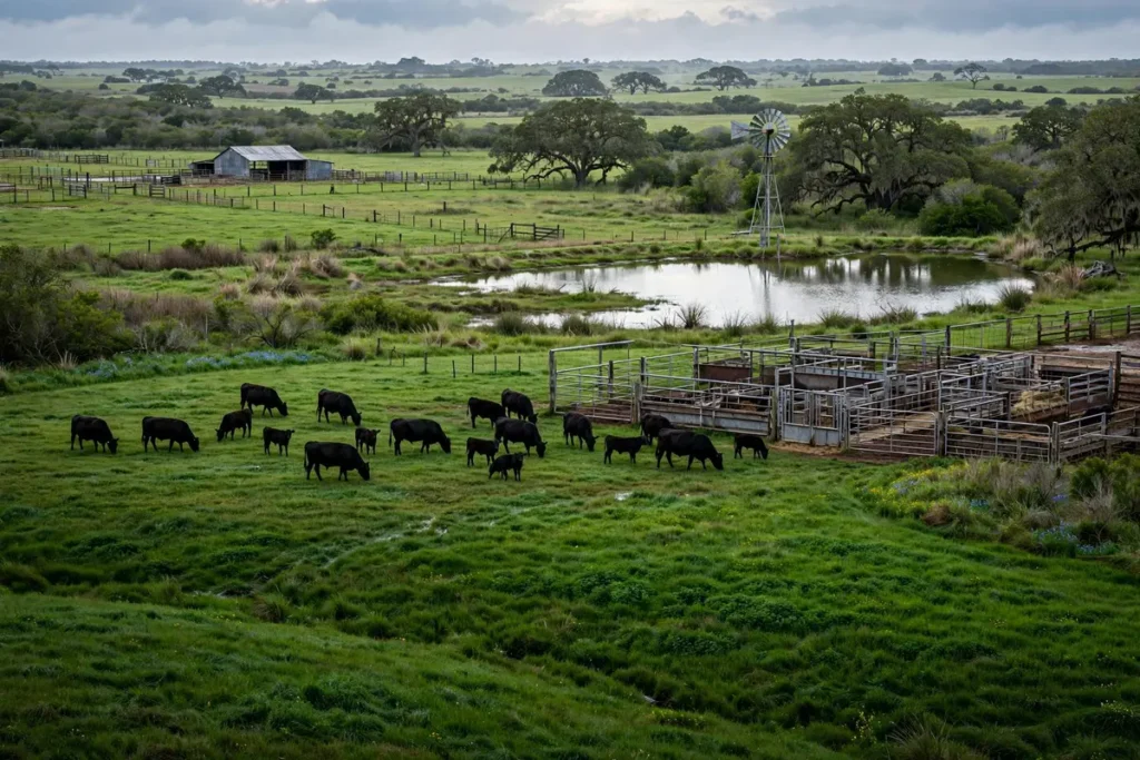 gulf coast Coastal Prairie Cattle Ranches