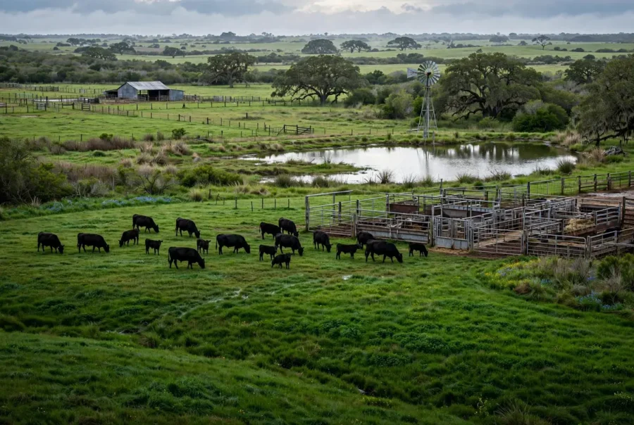 gulf coast Coastal Prairie Cattle Ranches