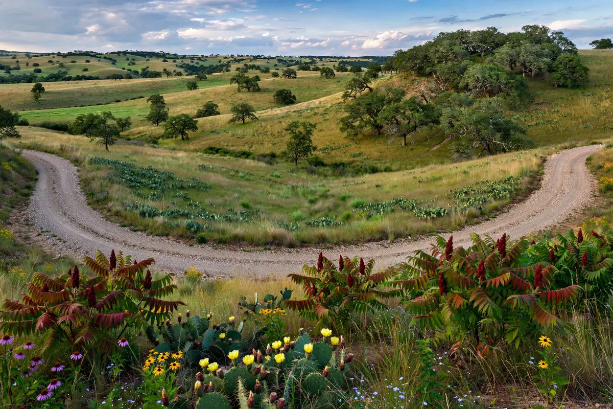 Rolling Cross Timbers ranch land north of Dallas-Fort Worth